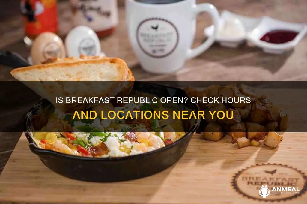 is breakfast republic open