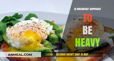 Is Breakfast Supposed to Be Heavy? Debunking Morning Meal Myths