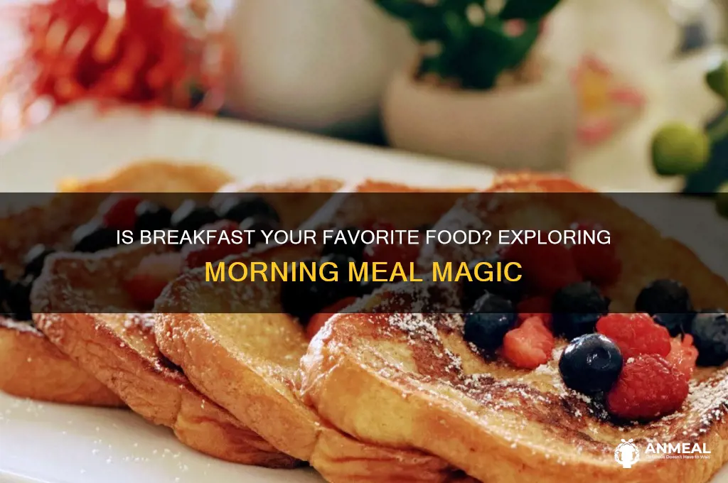 is breakfast your favorite food