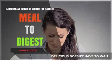 Digestive Dilemmas: Which Meal is Toughest to Break Down?