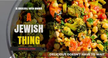 Broccoli at Dinner: A Jewish Tradition or Universal Practice?