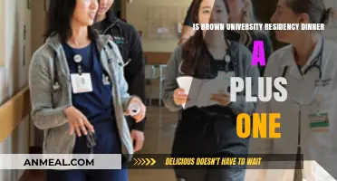 Brown University Residency Dinner: Plus One Policy Explained
