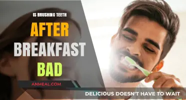Brushing Teeth After Breakfast: Harmful Habit or Harmless Routine?