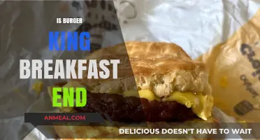 When Does Burger King Stop Serving Breakfast? A Complete Guide