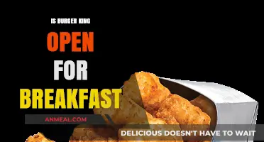 Is Burger King Serving Breakfast? Hours and Menu Details Revealed