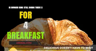 Burger King's Breakfast Deal: Is 2 for $4 Still Available?