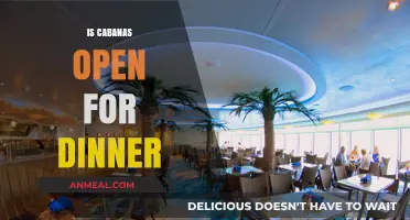 Is Cabanas Open for Dinner? Exploring Dining Options and Hours