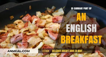 Is Cabbage a Traditional Component of an English Breakfast?
