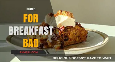 Is Cake for Breakfast Bad? Debunking Myths and Balancing Indulgence