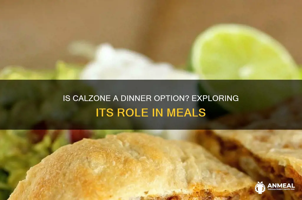 is calozne a dinner