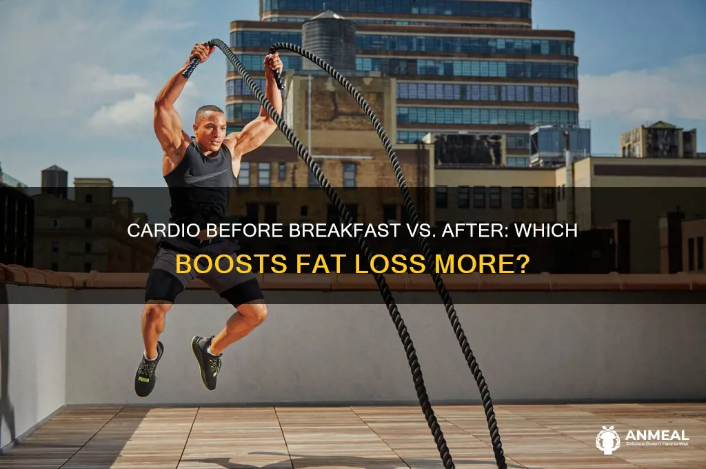 is cardio before breakfast better or after