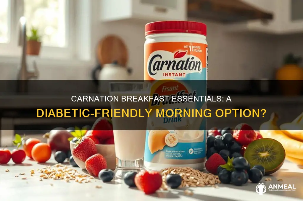 is carnation breakfast okay for diabetic