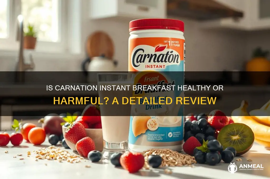 is carnation instant breakfast bad