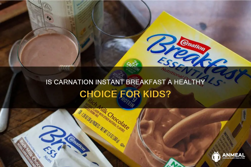 is carnation instant breakfast for kids