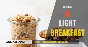 Is Cereal a Light Breakfast? Exploring Nutrition and Portion Truths
