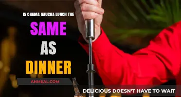 Chama Gaucha Lunch vs. Dinner: Are the Menus Identical?