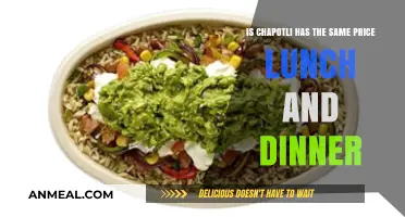 Chapotli Pricing: Lunch vs. Dinner Cost Comparison Explained