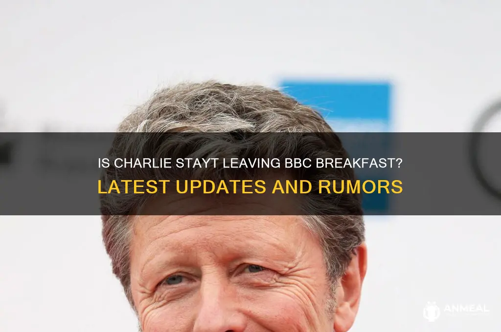 is charlie stayt leaving bbc breakfast