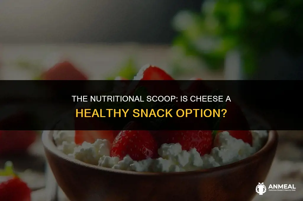 is cheese a healthy snack