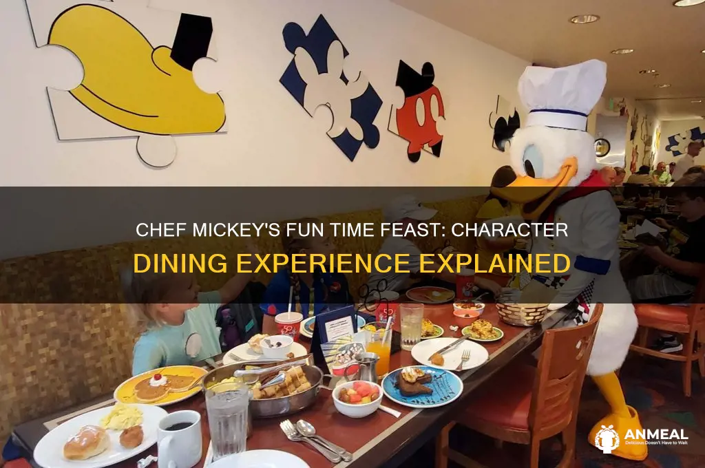is chef mickey a character dinner