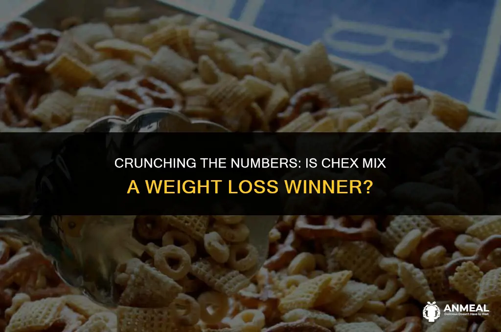 is chex mix healthy for weight loss