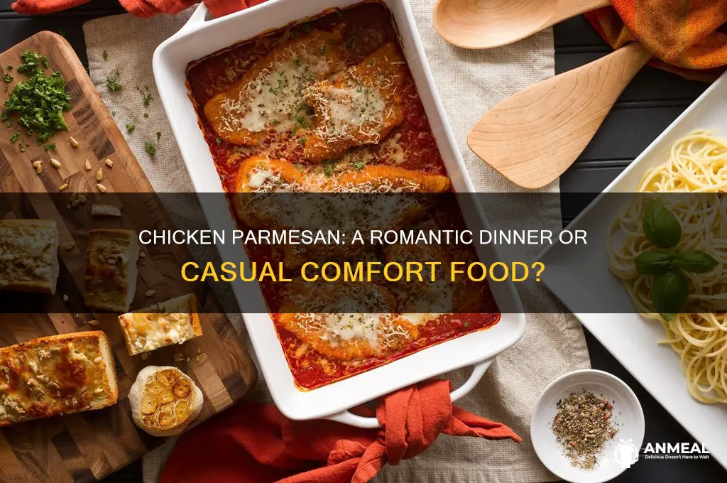 is chicken parmesan a romantic dinner