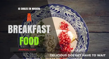 Chiles en Nogada: Breakfast Dish or Festive Delight?