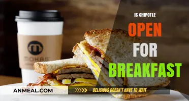 Chipotle Breakfast Hours: Is It Open Early for Morning Burritos?