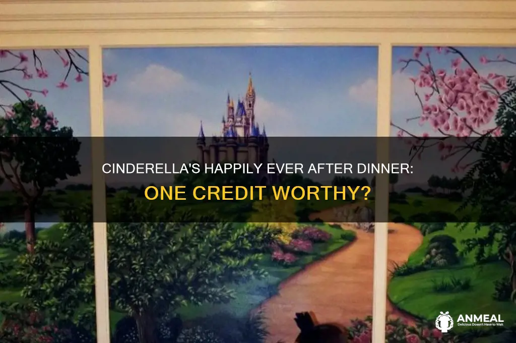 is cinderellas happily ever after dinner one credit