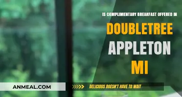 Complimentary Breakfast at DoubleTree Appleton MI: What to Expect