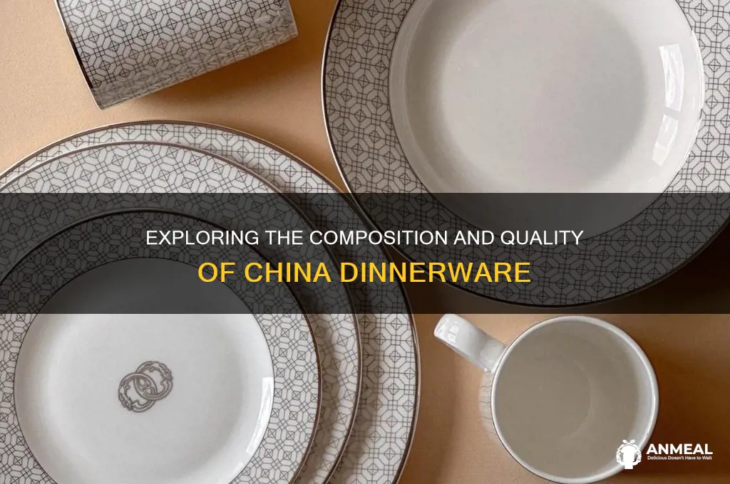 is constitues china dinner ware