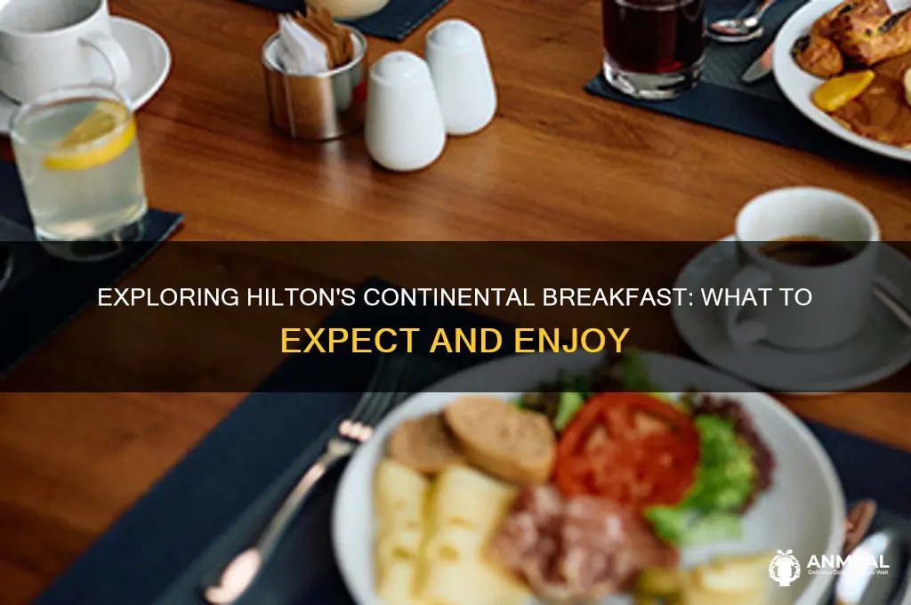 is continental breakfast at hilton