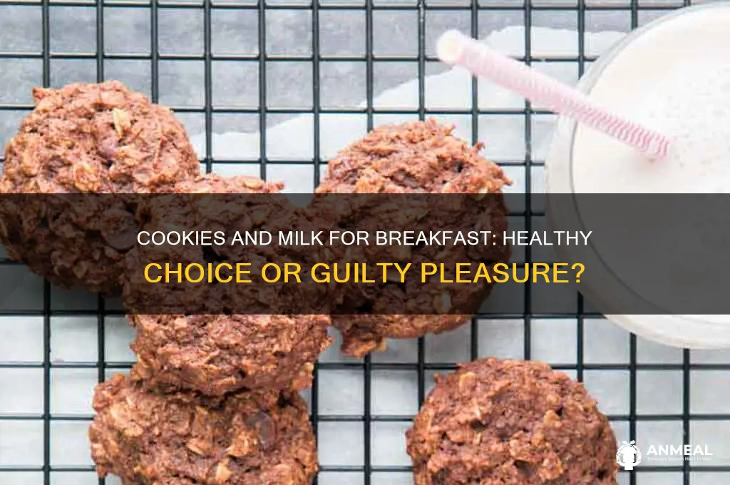 is cookies and milk breakfast