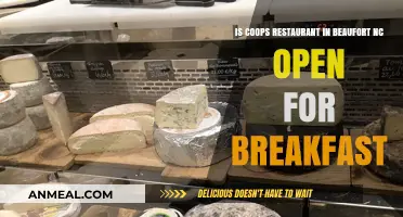 Coops Restaurant Beaufort NC: Breakfast Hours and Menu Details