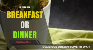 Corn Conundrum: Breakfast or Dinner? Unraveling the Versatile Grain's Role