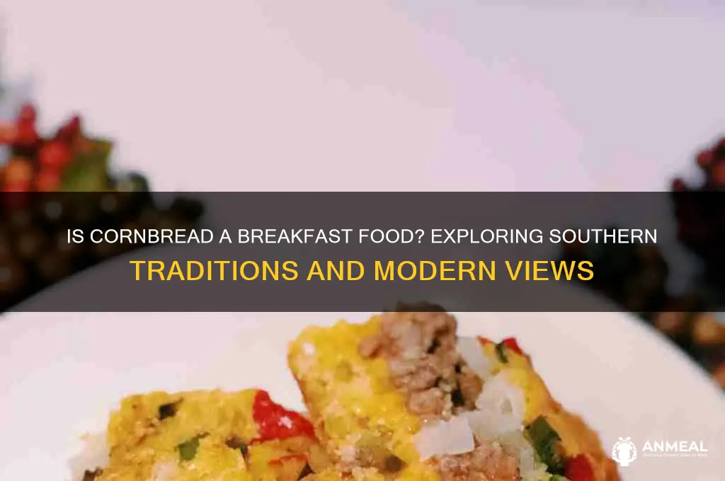 is cornbread a breakfast food