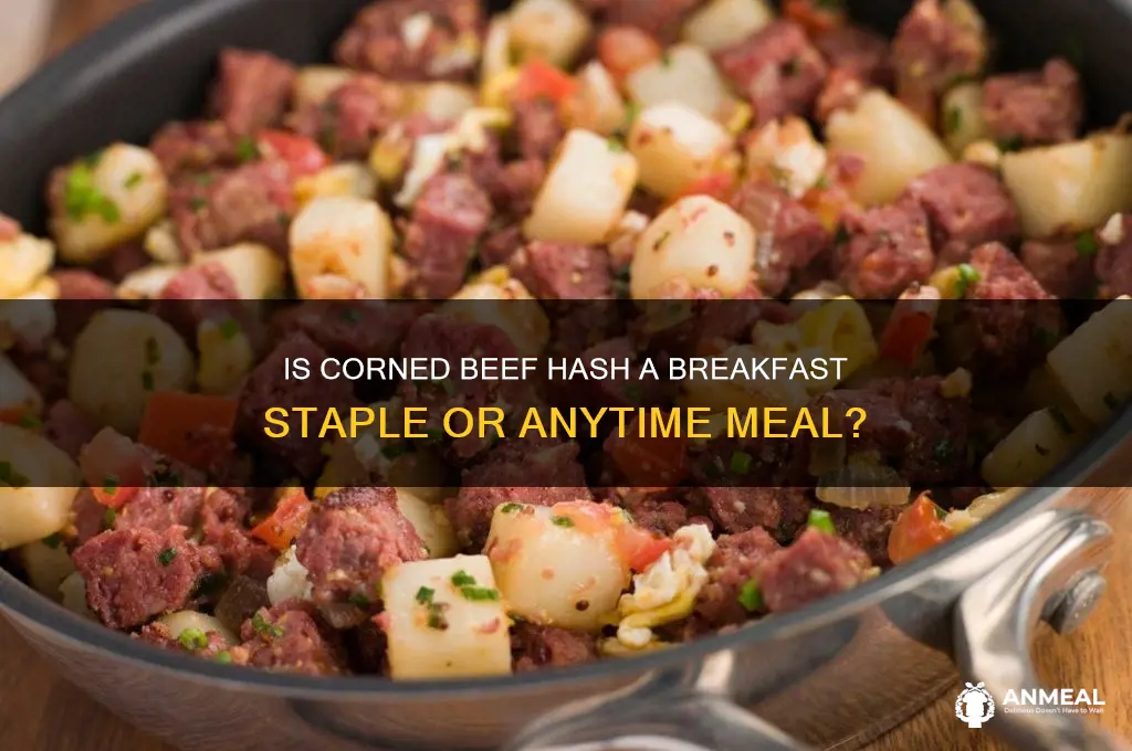 is corned beef hash a breakfast