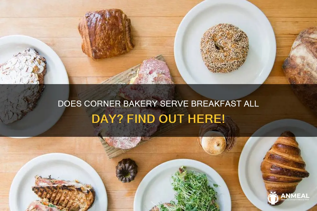 is corner bakery breakfast all day