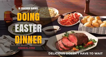 Cracker Barrel's Easter Dinner: What's on the Menu This Year?