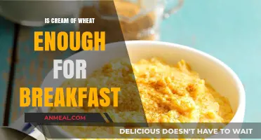 Cream of Wheat for Breakfast: Nutritious Enough or Needs More?