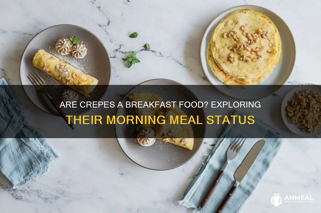 is crepe a breakfast food