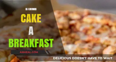 Crumb Cake for Breakfast: Indulgence or Morning Treat?