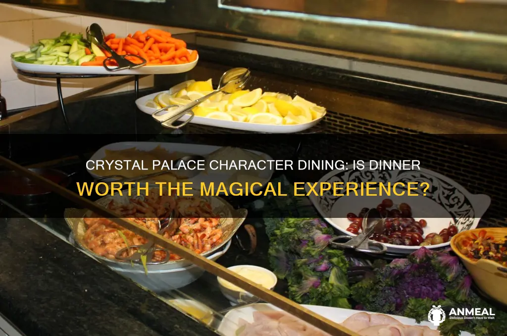 is crystal palace character dining at dinner