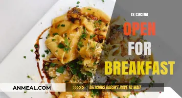 Is Cucina Open for Breakfast? Discover Morning Dining Options