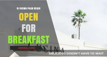 Is Cucina Palm Beach Open for Breakfast? Find Out Here!