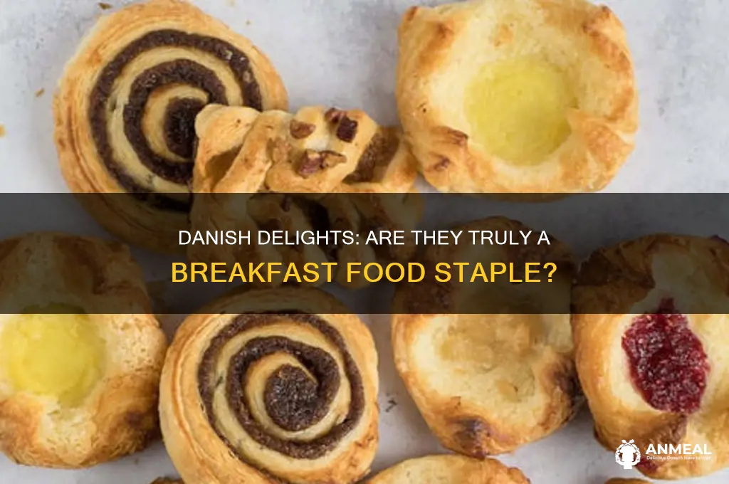 is danish a breakfast food