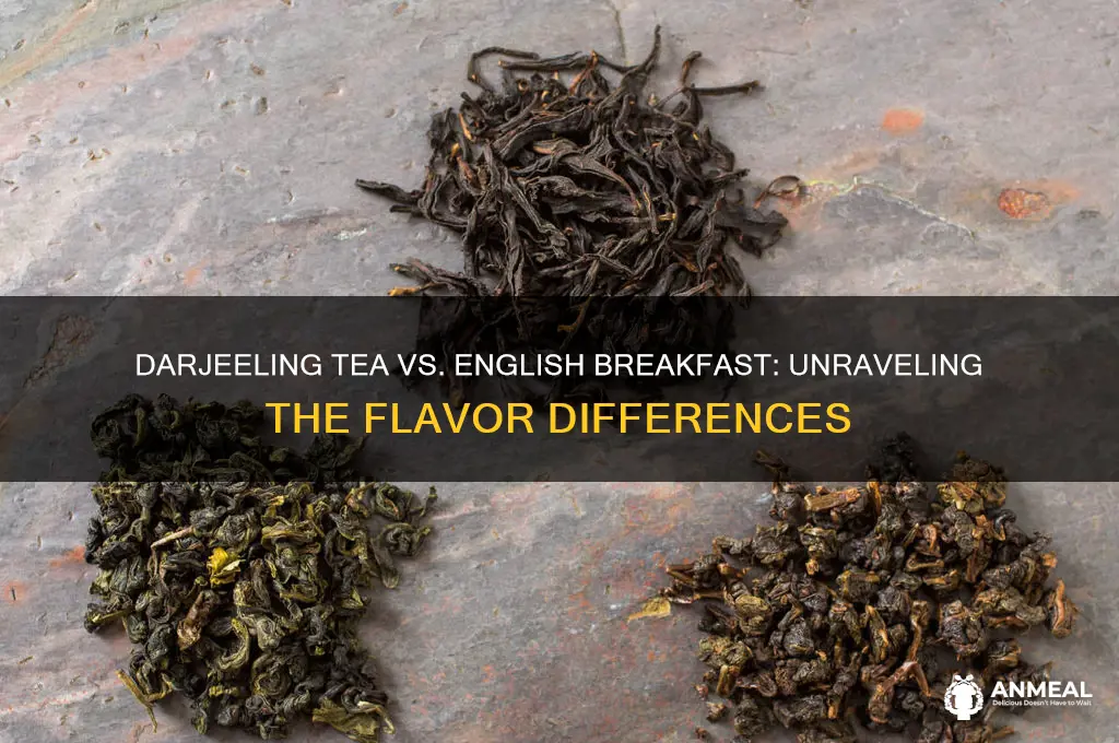 is darjeeling tea like english breakfast