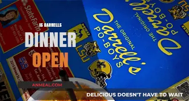 Is Darrell's Dinner Open? Check Hours and Availability Now
