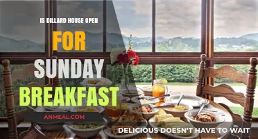 Dillard House Sunday Breakfast: Open or Closed? Find Out Here