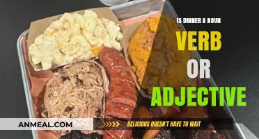 Is Dinner a Noun, Verb, or Adjective? Exploring Its Linguistic Role